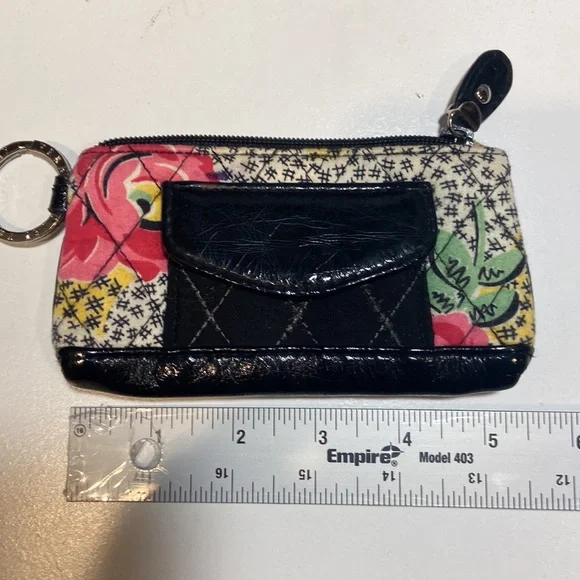 Vera Bradley Keychain Coin purse patchwork - Picture 4 of 8